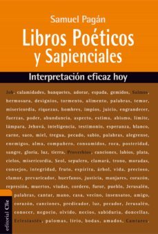 libros poeticos y sapienciales del antiguo testamento (ebook)-samuel pagan-9788416845644