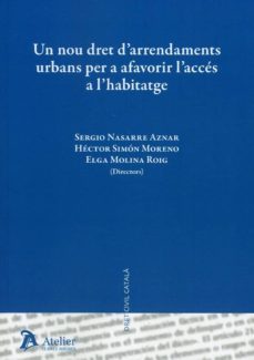 un nou dret darrendaments urbans per a afavorir lhabitarge-9788417466244