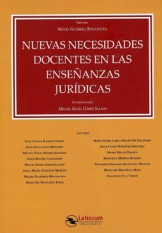 nuevas necesidades docentes en las enseñanzas juridicas-juan carlos alvarez cortes-9788417789244
