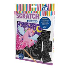 kit art scratch unicornios-9788418861444