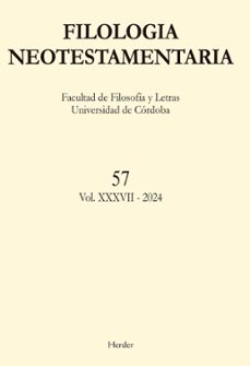 filologia neotestamentaria - nº 57-9788425450044