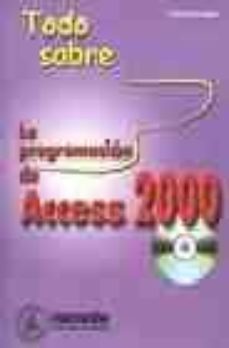 todo sobre la programacion de access (incluye cd-rom)-axel borntrager-9788426712844