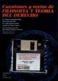 cuestiones y textos de filosofia y teoria del derecho (incluye diskette)-maria dolores et al gonzalez soler-9788429013344