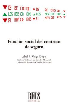 funcion social del contrato de seguro-9788429026344