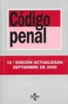 codigo penal: ley organica 10/1995, de 23 de noviembre (15ª ed.)-9788430949144
