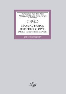 manual basico de derecho civil (2ª ed)-9788430955244