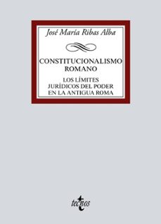 constitucionalismo romano-9788430976744