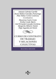 curso de contrato de trabajo y relaciones colectivas (ebook)-antonio cebrian carrillo-rocio molina gonzalez pumariega-pilar nuñez cortes contreras-9788430985944