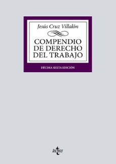 compendio de derecho del trabajo-jesus cruz villalon-9788430988044