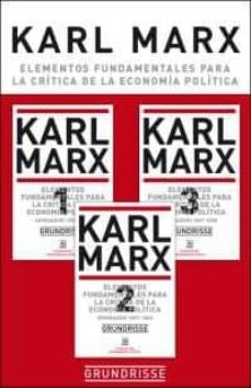 grundrisse: elementos fundamentales para la critica de economia politica (obra completa)-karl marx-9788432302244