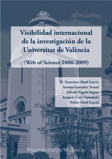 visibilidad internacional de la investigación de la universitat d e valència-9788437092744