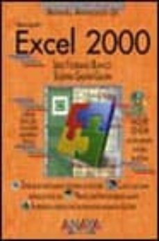 excel 2000 (manuales avanzados) (incluye cd-rom)-9788441509344