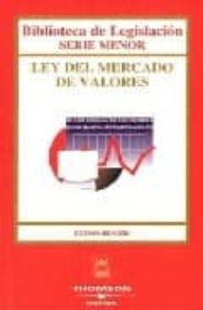 ley mercado de valores (8ª ed.)-9788447027644