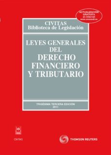 leyes generales del derecho financiero y tributario (33ª ed.)-9788447037544