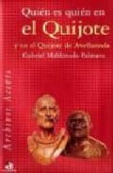 quien es quien en el quijote y en el quijote de avellaneda-gabriel maldonado palmero-9788448307844