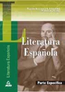 acceso a la universidad para mayores de 25 años: literatura (prue ba especifica)-9788466517744