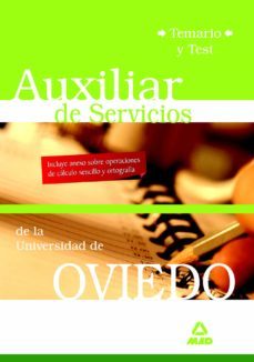 auxiliares de servicio de la universidad de oviedo. temario y tes t-9788466572644