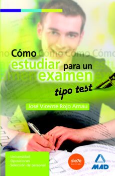 como estudiar para un examen tipo test.-9788467640144