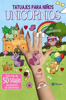 tatuajes para niños. unicornios-9788469667644