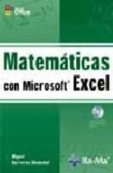 matematicas con microsoft excel (incluye cd-rom)-m. barreras-9788478976744