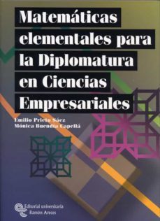 matematicas elementales para diplomatura en ciencias empresariale s-9788480047944