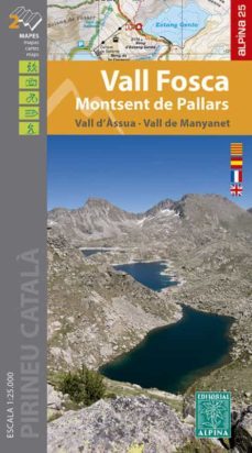 vall fosca-montsent de pallars (escala 1:25.000)-9788480908344