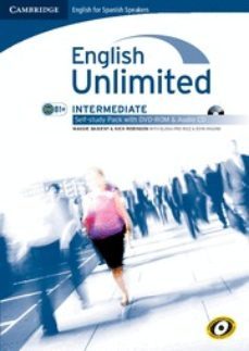 english unlimited intermediate self-study pack (workbook + dvd + audio cd)-9788483237144