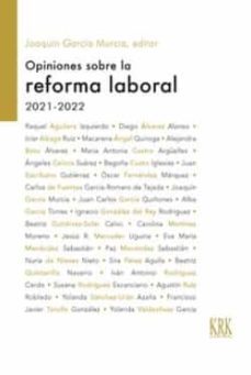 opiniones sobre la reforma laboral 2021-2022-9788483677544