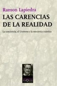 las carencias de la realidad-9788483830444