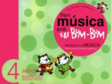 fem musica amb els bum bum (4 anys): iniciacio a la musica-sylviana dicovskiy-9788484156444