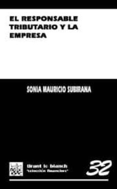 el responsable tributario y la empresa-sonia mauricio subirana-9788484569244