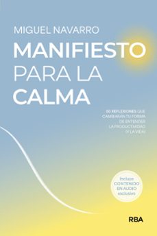 manifiesto para la calma-miguel navarro-9788491874744