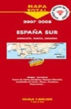 españa sur 2007-2008: mapa de carreteras (1:400000)-9788497765244