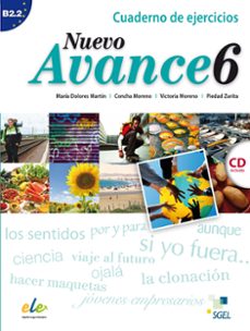 nuevo avance 6 ejercicios + cd-maria dolores martin-9788497786744