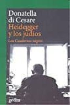 heidegger y los judios: los cuadernos negros-9788497849944