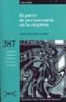el pacto de permanencia en la empresa (incluye cd-rom)-9788497901444
