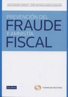prevencion del fraude y amnistia fiscal-jose antonio marco sanjuan-9788498984644
