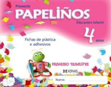 papeliños 4 anos primeiro trimestre galicia-9788499141244