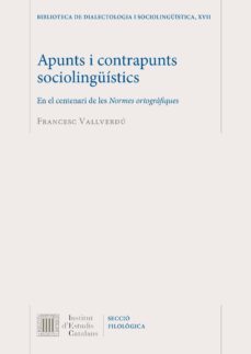 apunts i contrapunts sociolinguistics-francesc vallverdu canes-9788499651644