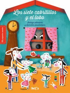 stickers - los siete cabritillos y el lobo-9789403212944