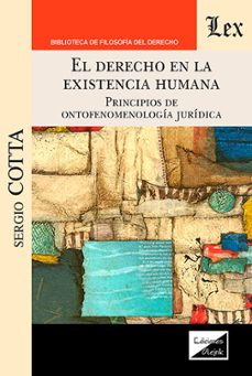 el derecho en la existencia humana-sergio cotta-9789564075044