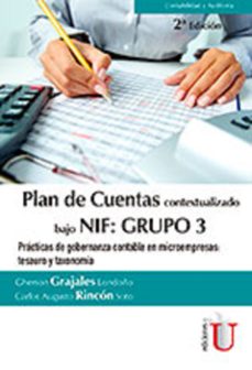 plan de cuentas bajo nif: grupo 3 (ebook)-9789587626544