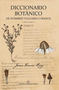 diccionario botanico de nombres vulgares cubanos. tomo 2 (ebook)-9789590513244