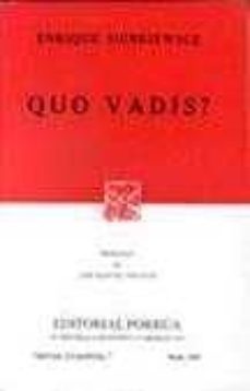 quo vadis (9ª ed.)-e. sienkiewicz-9789684322844