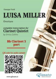 bb clarinet 3 part of "luisa miller" for clarinet quintet (ebook)-9791221377644