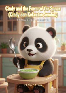 cindy and the power of the spoon - cindy dan kekuatan sendok - bilingual english indonesian (ebook)-pena saiga-9798232724344