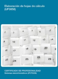 uf0858 - elaboracion de hojas de calculo (ebook)-carlos casas antunez-cdlel00000344