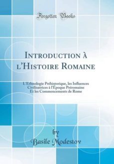 introduction a lhistoire romaine-9780266348054