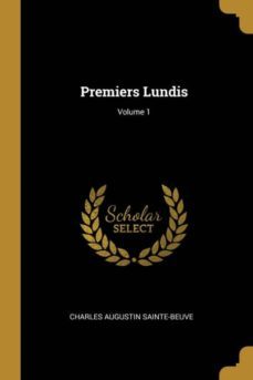 PREMIERS LUNDIS; VOLUME 1 | | Casa del Libro