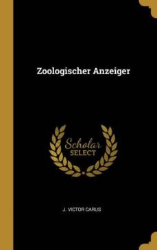 zoologischer anzeiger-9780530103754